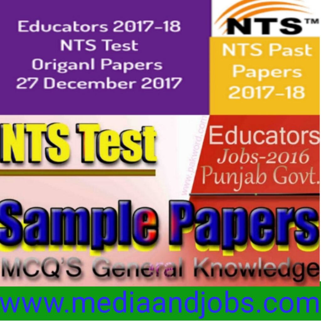 NTS, PPSC Educators Books, Past Papers & Preparation Data For 2022 Tests - PPSC NTS Educators Past Papers 2022