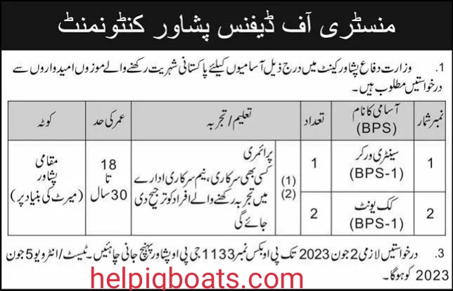 Ministry Of Defence Jobs 2023 Apply Online - MOD Jobs Advertisement