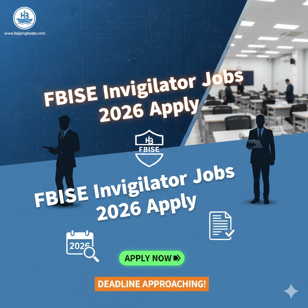 FBISE Invigilator Jobs 2026 Apply