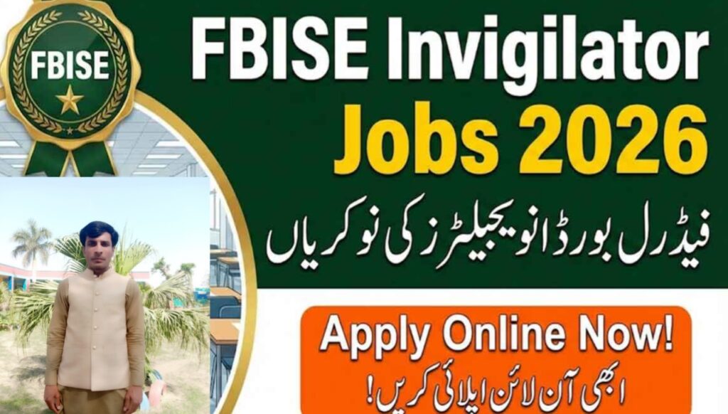 FBISE Invigilator Jobs 2026 Apply
