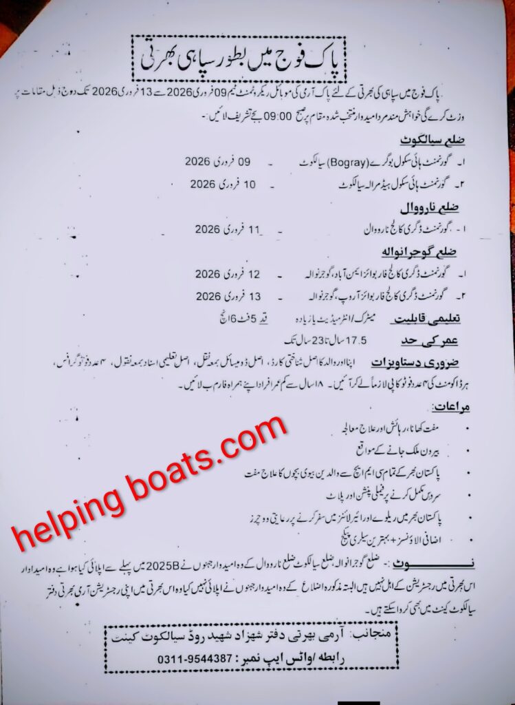 Pak Navy Sailor Jobs 2026 Apply