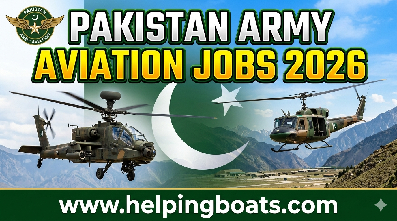 Pakistan Army Aviation Jobs 2026