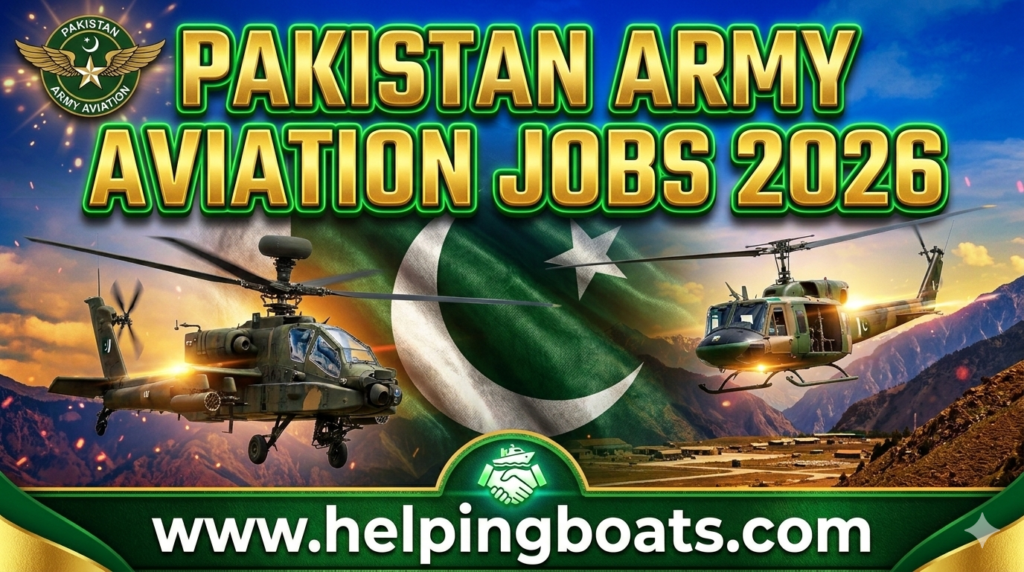 Pakistan Army Aviation Jobs 2026