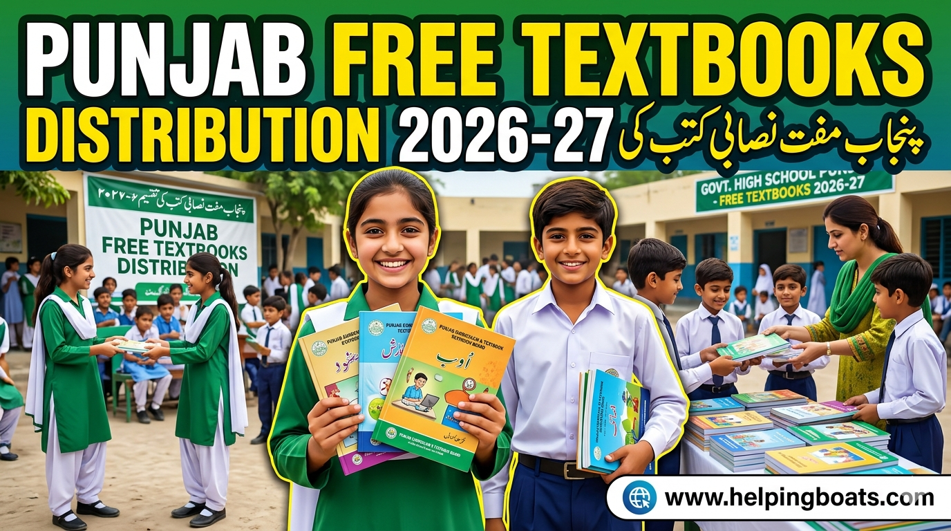 Punjab Free Textbooks Distribution 2026-27
