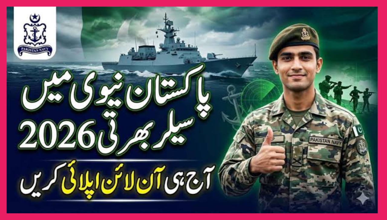 JOIN PAKISTAN NAVY AS SAILOR (B-2026 SERIES)